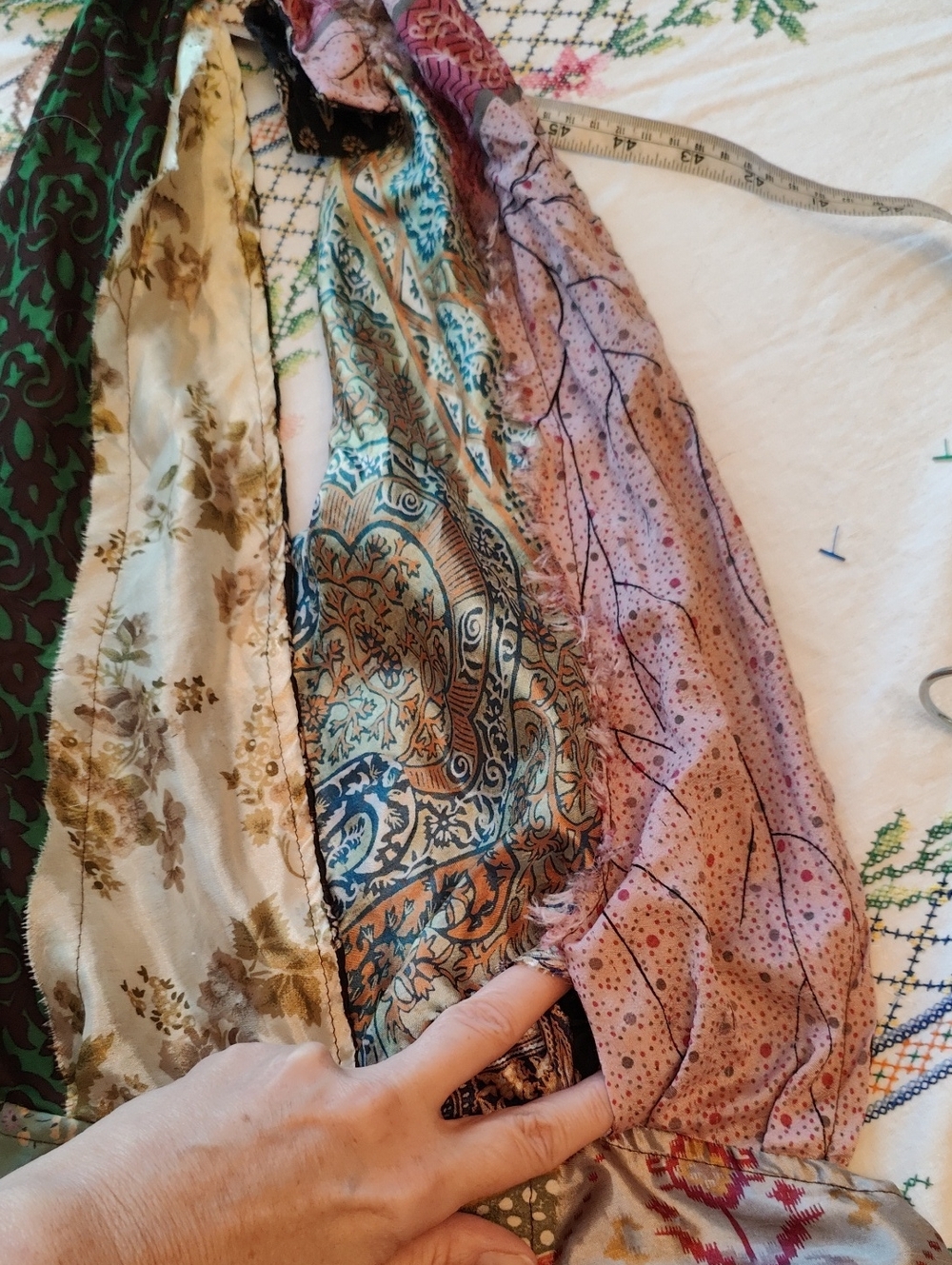 Unbranded Patchwork Halter Dress - Picture 12 of 15